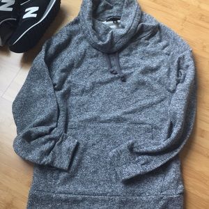 Super comfortable cowl neck sweatshirt w/ pocket